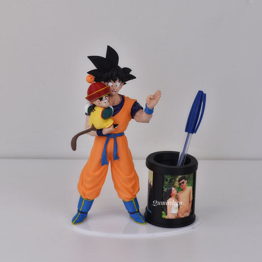 goku con gohan portalapicero