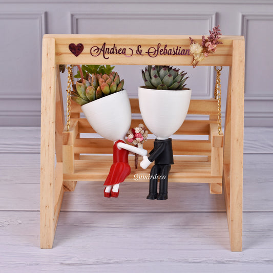 Romantic love en columpio v1