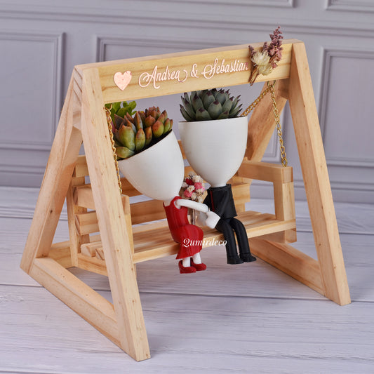 Romantic love en columpio v1