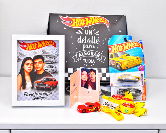 BOX MOTOR Y DUZURA HOT WHEELS