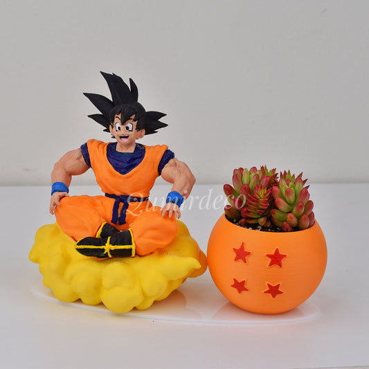 Goku en nube