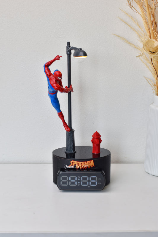 LAMPARA CON ALARMA SPIDERMAN