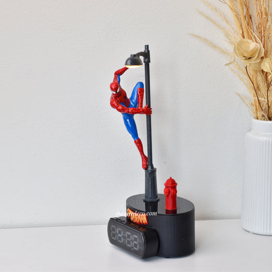 LAMPARA CON ALARMA SPIDERMAN