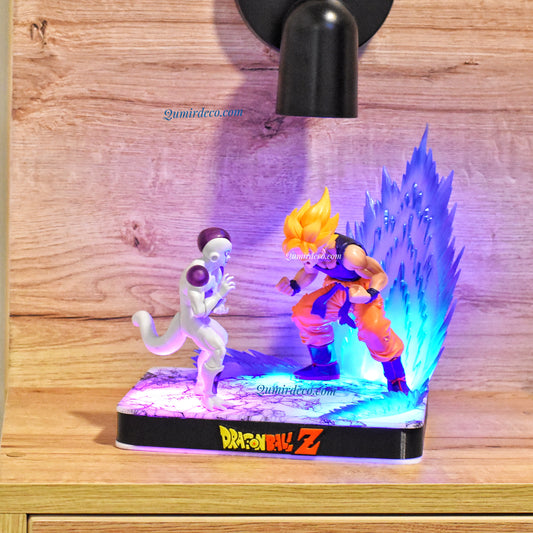 Lampara Batalla épica Freezer y goku
