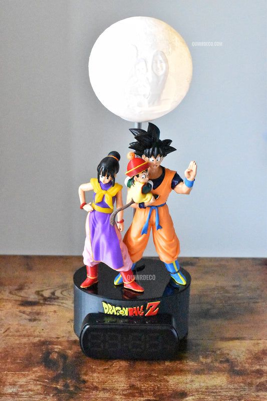 LAMPARA CON ALARMA FAMILIA GOKU