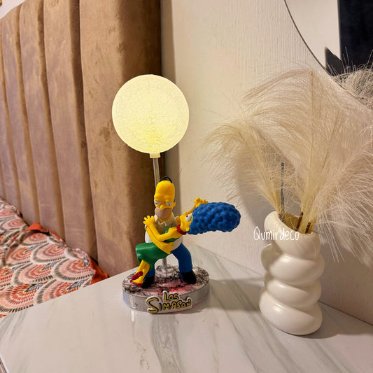 LAMPARA HOMERO Y MARGE